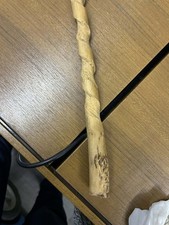 Carved wooden wand pagan the - carved,