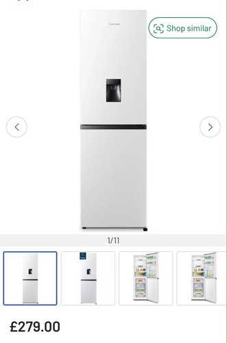 Bush fridge freezer - bush,