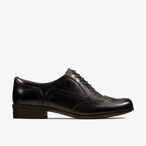 Clarks womens hamble oak black - womens,