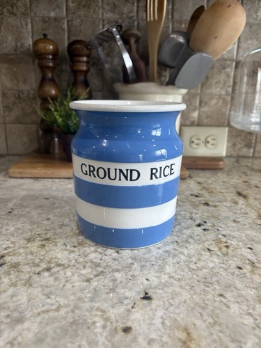 Green cornishware ground - tg,