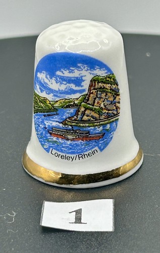 Bone china thimbles - bone,