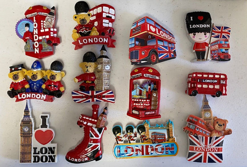 Ceramic fridge magnets - 3d,