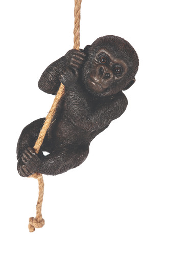 Climbing gorilla garden - climbing,