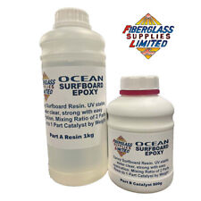 Epoxy Surfboard Resin. UV Stable and Optically Clear. Easy Mix Ratio