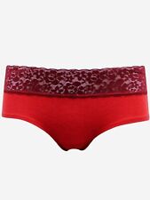 La Senza Red Contrast Lace