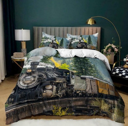 2pcs3pcs bedding set steam - 2pcs3pcs,