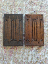 Antique Carved Oak Gothic