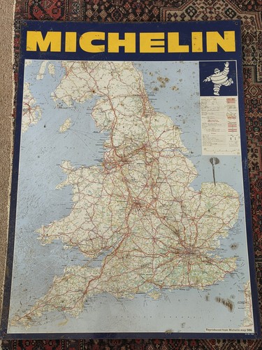 Michelin road map england - road,
