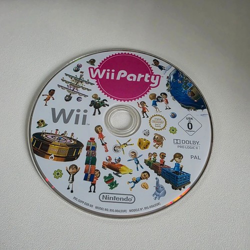 Wii party disc - wii, nintendo
