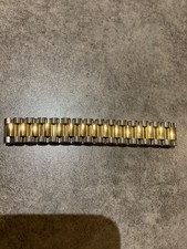 bracelet ECLECTICS  jubilee style 18kt gold plated and stainless