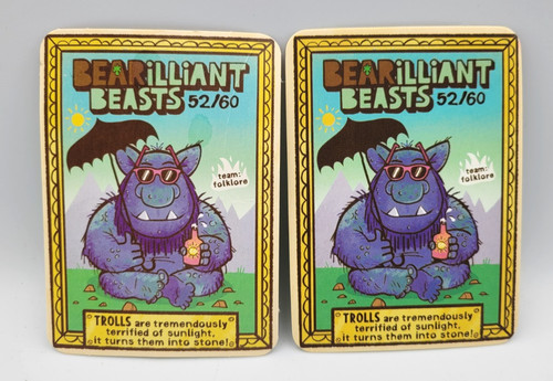 Two bearilliant beasts troll - two,