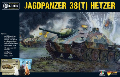 Bolt action jagdpanzer - jagdpanzer, 38(t)