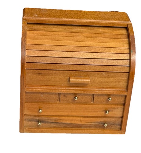 Vintage wooden roll top - vintage,
