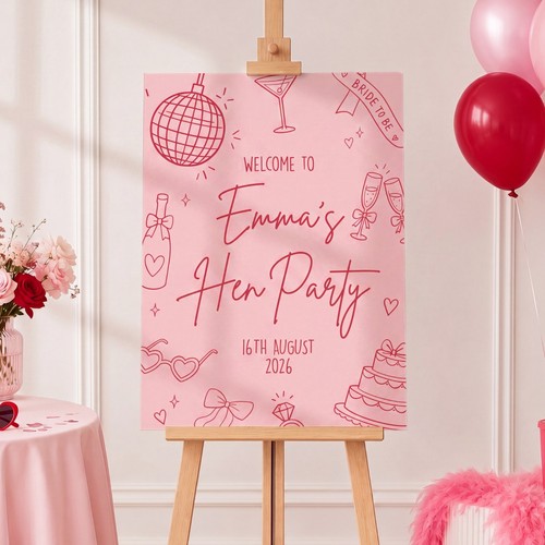 Personalised hen party - personalised,