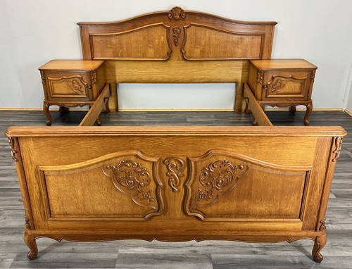 Bed vintage french louis - french,