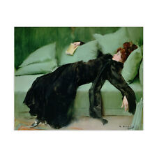 Decadent Young Woman After The