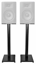 Pair Rockville 29" Black Steel