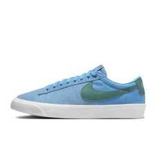 Size UK 6 - Nike SB Zoom Blazer Low Pro GT Blue Trainers Shoes Sneakers