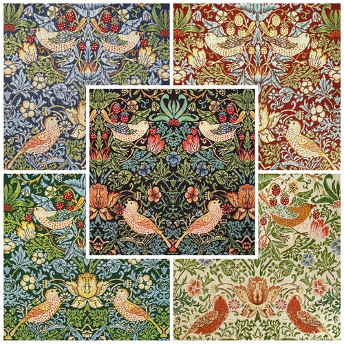 Tapestry fabric william morris - fabric,