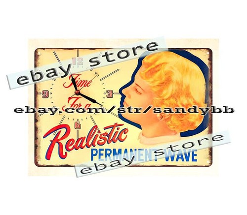 1950s realistic permanent wave - realistic,