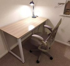 Large Oak Effect Home Office