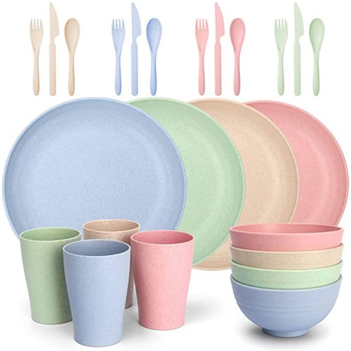 24pc plastic kalas set pastel - kalas,