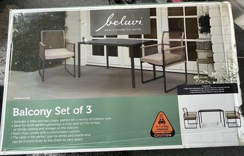Belavi piece balcony - 3-piece,