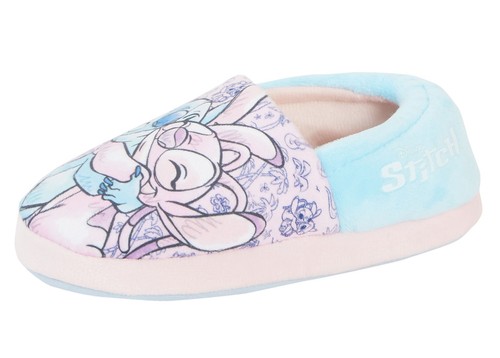 Girls disney stitch slippers - disney,