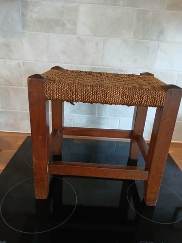 Vintage antique stool rustic - vintage,