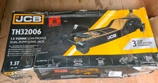 JCB TH32006 Trolley Jack 1.5T Dual-Pump Low-Profile