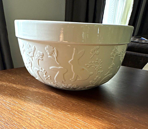 Home stoneware serving bowl - stoneware,