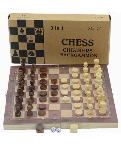 Chess checkers backgammon - chess,