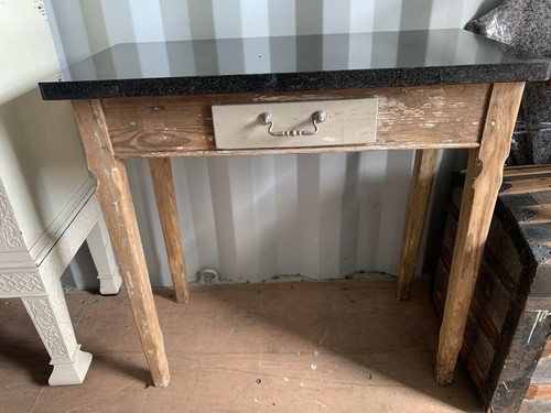 Antique console wash stand - console/wash,