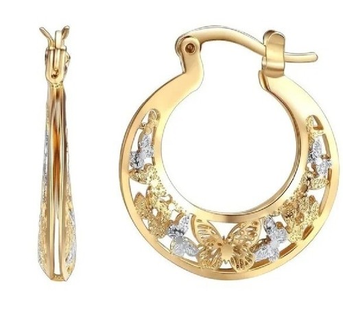 Ladies creole hoop earrings - creole,