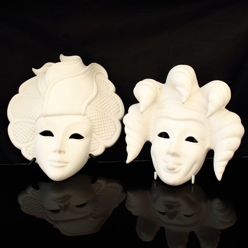 Venetian carnival masks pair - carnival,