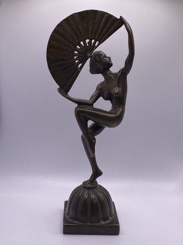 Bronze nude lady - ,