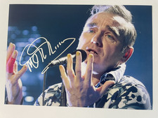Morrissey Hand Signed