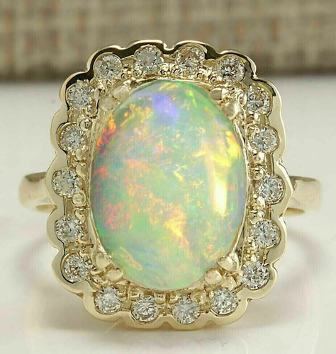 50ct oval lab - 3.50ct, fire