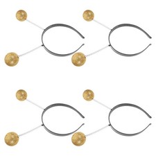 4 Pcs Foam Ball Headband Miss