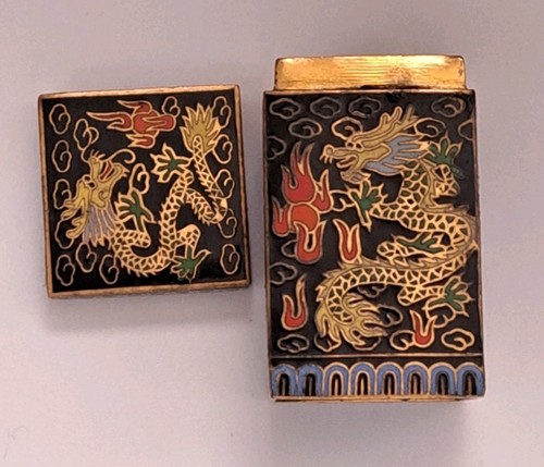 Vintage chinese cloisonné - vintage,