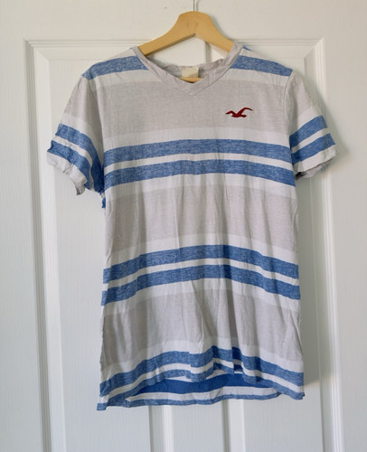 Hollister men white blue - men's, white/blue