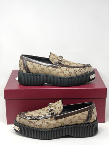 Gucci jordaan horsebit loafers - gucci,