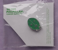 Macmillan ladybird lapel - ladybird, pin