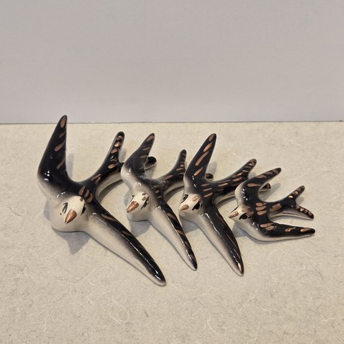 Vintage ceramic wall birds - ceramic, set