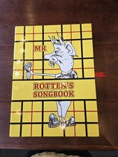 Mr Rotten’s Songbook signed