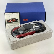 70906 Bugatti EB 16.4 Veyron Production Car Black/Red 1:18 Scale A/F