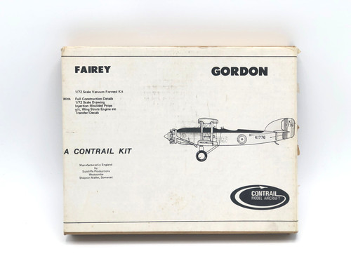 Contrail fairey gordon - contrail, 1/72