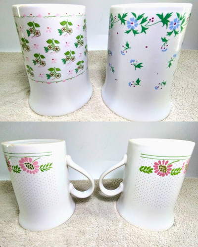 Vintage staffordshire mugs - staffordshire,