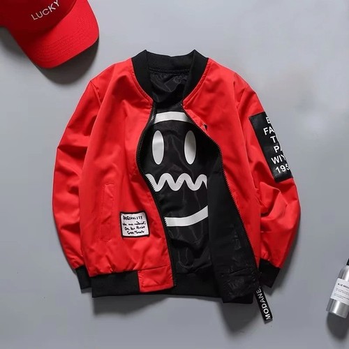 Boys reversible bomber jacket - reversible,