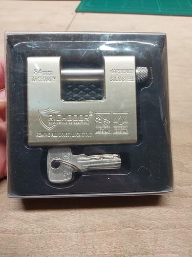 84mm heavy duty padlock - heavy,